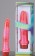 Красный анальный вибратор Jelly Anal Slim Jim - 17,5 см.