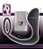 Чёрное эрекционное кольцо с анальной пробкой Black Velvets Ring   Plug