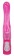 Розовый G-стимулятор с клиторальный отростком Rotating G-spot Rabbit - 25 см.