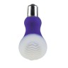 Массажер фиолетового цвета со съемной насадкой для заморозки Posh Silicone Wave