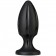 Черная анальная пробка Platinum Premium Silicone - The Rocket - Black
