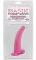 Розовая изогнутая анальная пробка His and Hers G-Spot - 12,4 см.