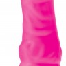 Розовый вибромассажер Mr. Right Vibrator - 18,4 см.