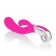 Розовый вибромассажер Embrace Felicity Wand - 21 см.