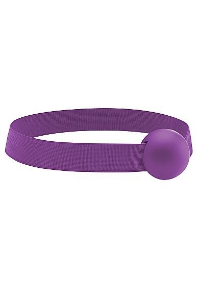 Кляп Elastic Ball Purple