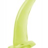 Светящаяся в темноте анальная пробка His and Hers G-Spot - 12,4 см.