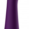 Фиолетовый вибромассажер для точки G Glimmer - 20,5 см.
