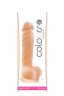 Реалистичный фаллоимитатор Colours Pleasures 5  Dildo - 17 см.