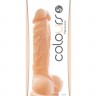 Реалистичный фаллоимитатор Colours Pleasures 5  Dildo - 17 см.