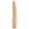 Реалистичный вибратор телесного цвета REALISTIC VIBRATOR REAL RAPTURE BLUSTER - 23 см.
