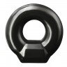 Черное эрекционное кольцо Drop Ring