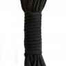 Черная веревка Bondage Collection Black - 9 м.