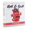 Стимулирующий презерватив-насадка Roll   Ball Strawberry