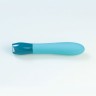 Мощный голубой вибромассажер Ceres Original Blue