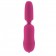 Розовый вибростимулятор с функцией нагрева WARM N GLOW MASSAGER