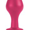 Розовый анальный плаг Elegant Pink - 8,3 см.