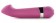 Розовый вибромассажёр для G-стимуляции THE EMILI BIG O G-SPOT - 17,2 см.