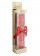 Красный массажер CRYSTAL FLEX MASSAGER - 17,5 см.