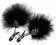 Зажимы на соски с украшением из перышек FEATHER NIPPLE CLAMPS