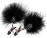 Зажимы на соски с украшением из перышек FEATHER NIPPLE CLAMPS