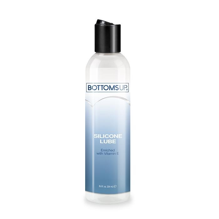 Гель-лубрикант на силиконовой основе Bottoms Up Silicone Lube with Vitamin E - 250 мл.