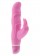 Розовый вибромассажёр с клиторальной стимуляцией VIBE THERAPY ANGORA - 15 см.