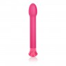 Розовый вибромассажер Coco Licious Slender Tulip Vibes - 17 см.