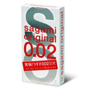 Ультратонкие презервативы Sagami Original - 4 шт.
