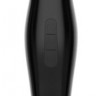 Черный вибратор Oscar - 32,2 см.
