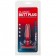 Красная тонкая анальная пробка Butt Plugs Smooth Classic Slim/Small - 10,5 см.