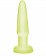 Светящаяся в темноте анальная пробка Beginners Butt Plug - 10,9 см.