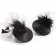 Наклейки на грудь Burlesque Pasties Feather Bijoux