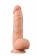Телесный фаллоимитатор G-GIRL 8INCH PVC DONG WITH SUCTION CUP - 20 см.