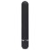 Чёрный вибратор с принтом CLASSIC VIBRATOR BLACK PINK LIPSTICK WOMAN - 18,4 см.