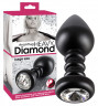 Анальная втулка Diamond Plug L - 10 см.
