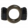 Дымчатое эрекционное виброкольцо VIBRATING COCK RING STOP  N GO