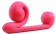 Уникальный розовый вибромассажер-улитка для двойной стимуляции Snail Vibe