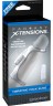 Прозрачная вибронасадка Vibrating Cock Sling - 14 см.