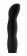 Чёрный страпон Deluxe Silicone Strap On 10 Inch с волнистой насадкой - 25,5 см.