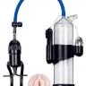 Вакуумная помпа Eroticon PUMP X7 с мини-вагиной и вибрацией