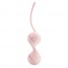 Нежно-розовые вагинальные шарики на сцепке Kegel Tighten Up I