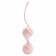 Нежно-розовые вагинальные шарики на сцепке Kegel Tighten Up I