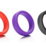 Фиолетовое силиконовое эрекционное кольцо