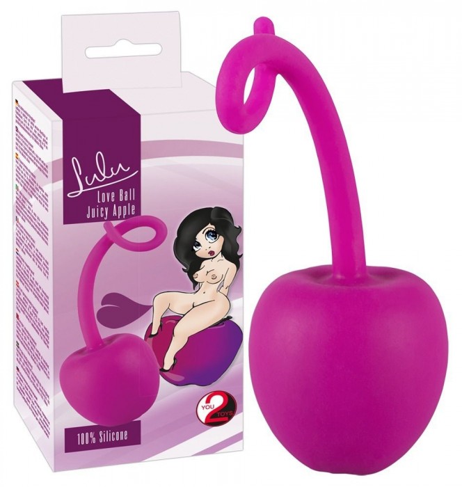 Вагинальный шарик в форме вишенки Lulu