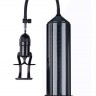 Чёрная вакуумная помпа Eroticon PUMP X3 с ручным насосом