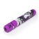 Фиолетовый вибратор с принтом CLASSIC VIBRATOR PURPLE SNAKE WOMAN - 18,4 см.