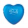 Теплый массажер голубого цвета Posh Warm Heart Massagers