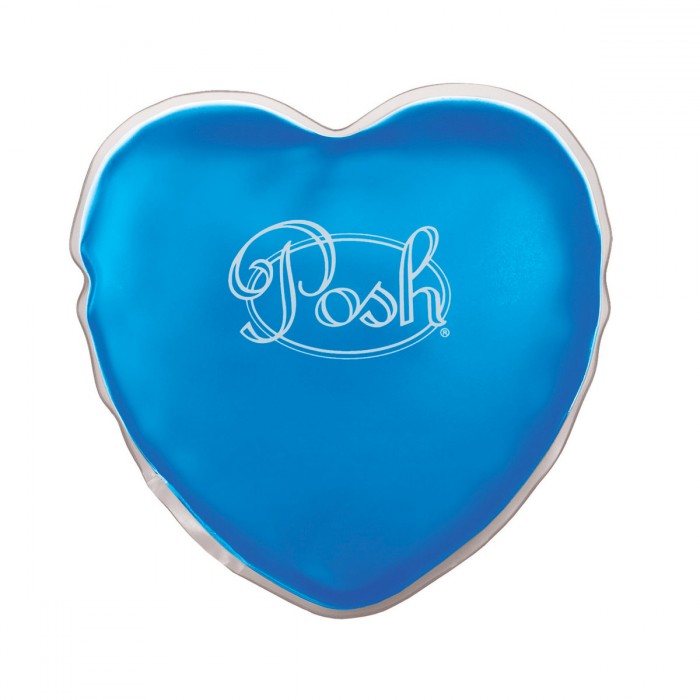 Теплый массажер голубого цвета Posh Warm Heart Massagers