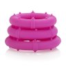 Набор розовых эрекционных колец Posh Silicone Love Rings
