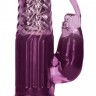 Фиолетовый вибратор-кролик Rotating Rabbit - 23 см.